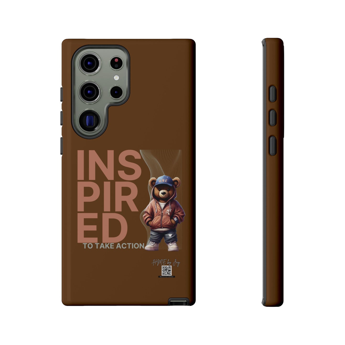 Phone Case - HME Bear Logo, Inspired to take action