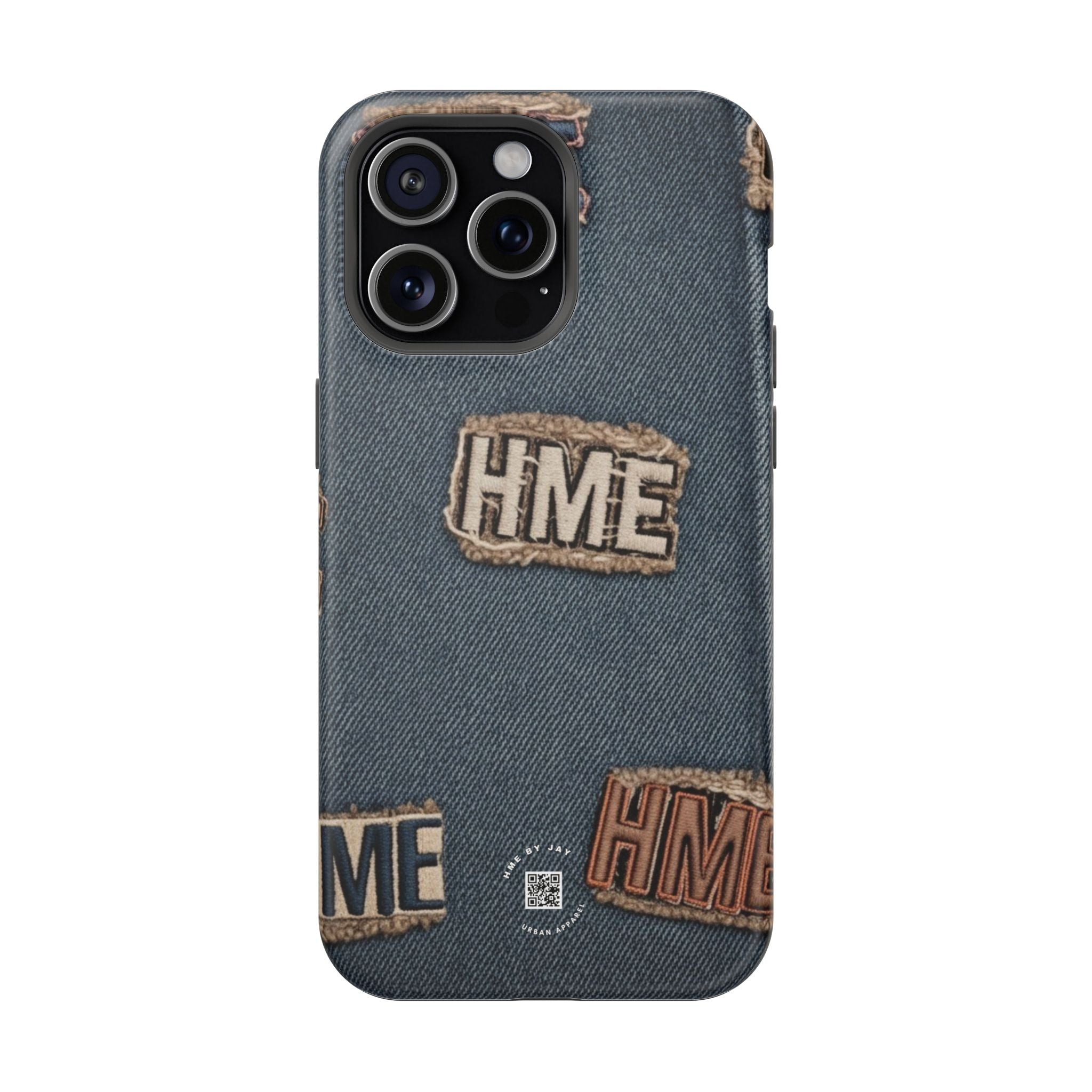 Denim HME Magnetic Impact-Resistant Case