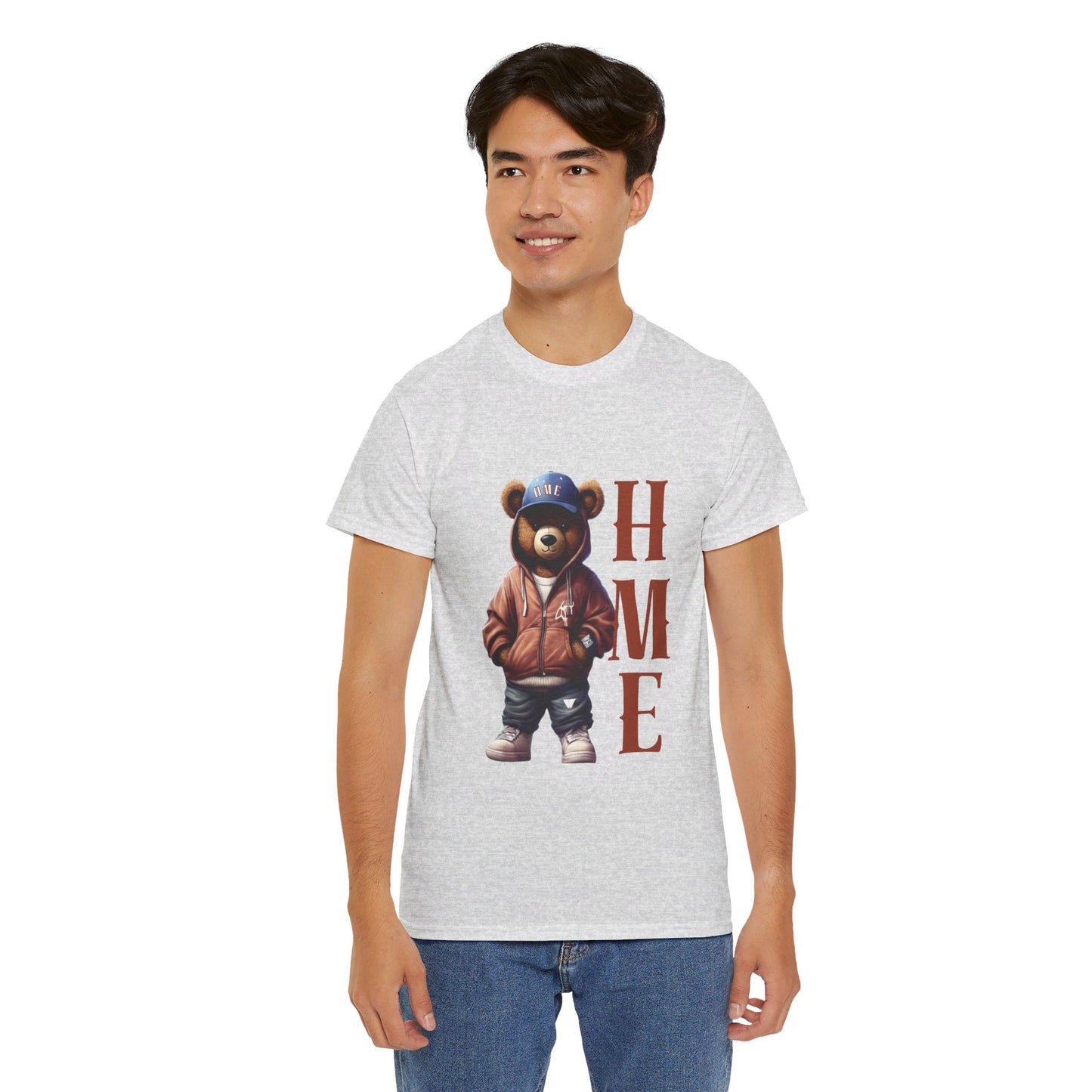 HME Bear Logo Collection Unisex Heavy Cotton Tee