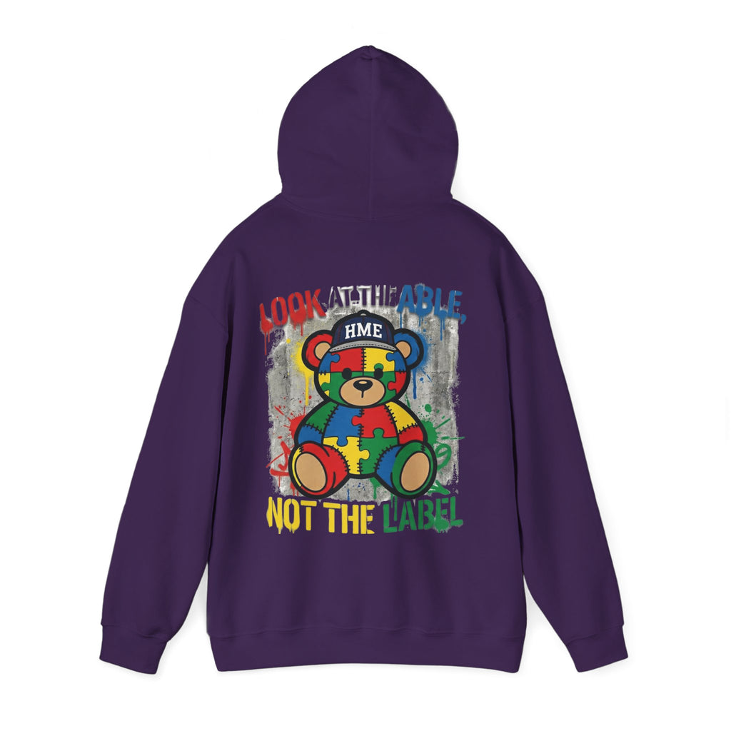 Look at the Able Not the Label – Autism Awareness Hoodie