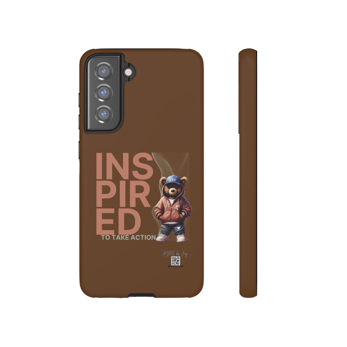 Phone Case - HME Bear Logo, Inspired to take action