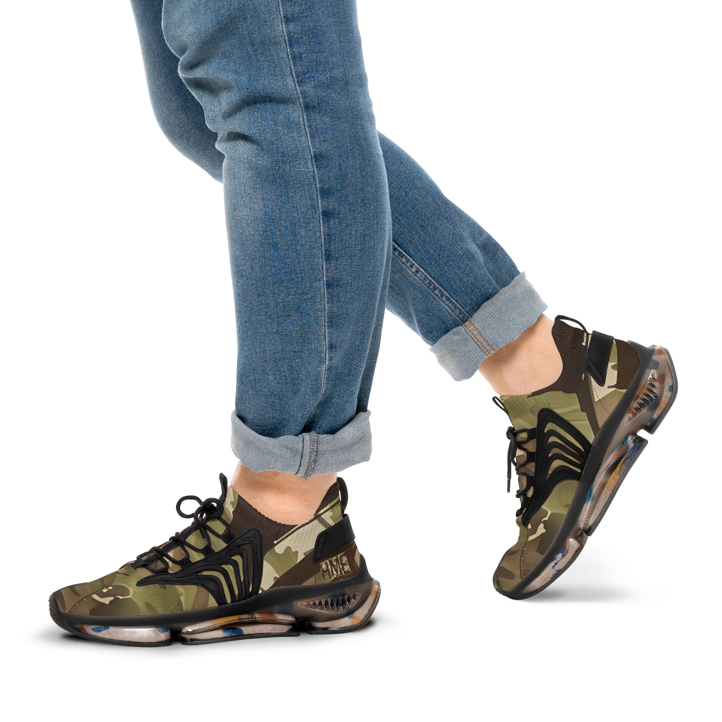 FlexComfort Camo Men's Mesh Sneakers