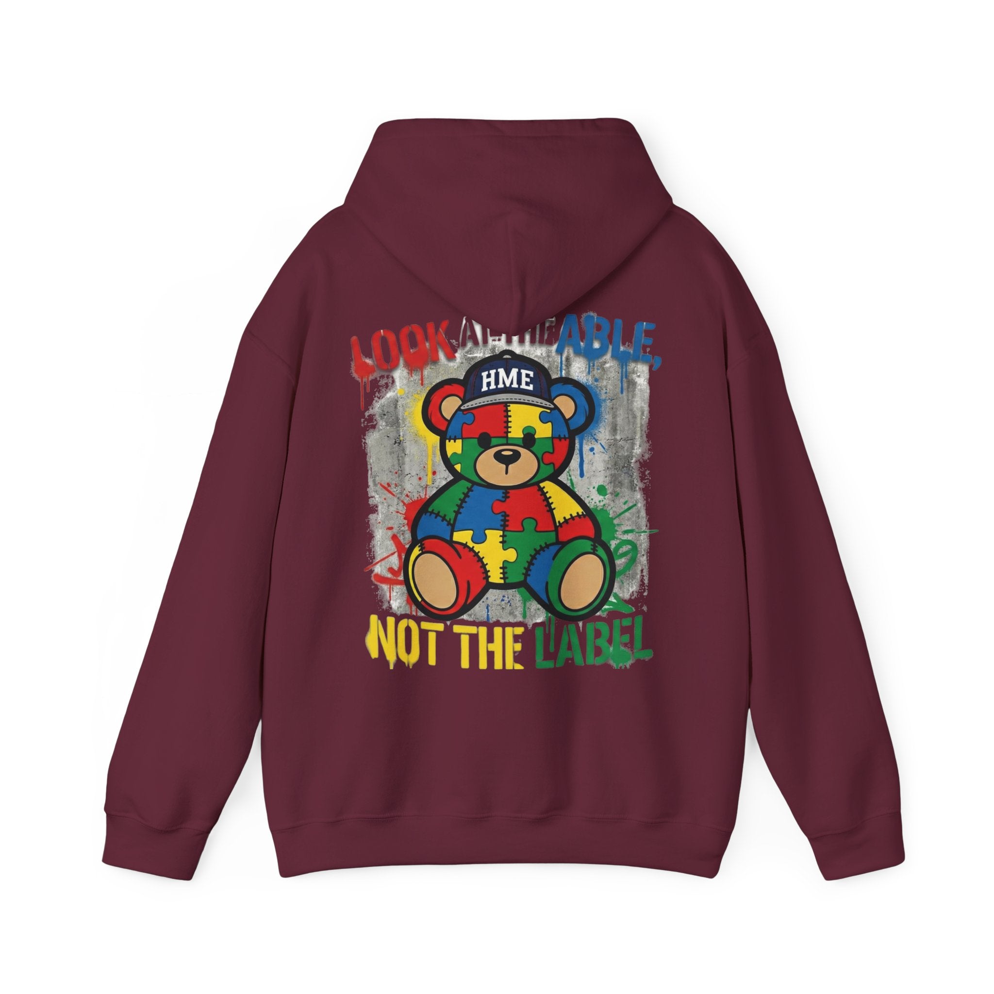 Look at the Able Not the Label – Autism Awareness Hoodie