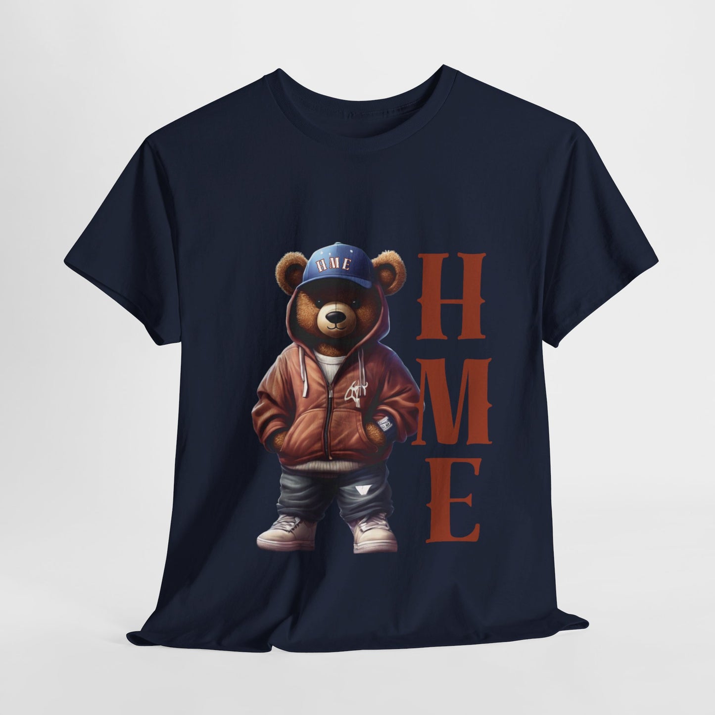 HME Bear Logo Collection Unisex Heavy Cotton Tee