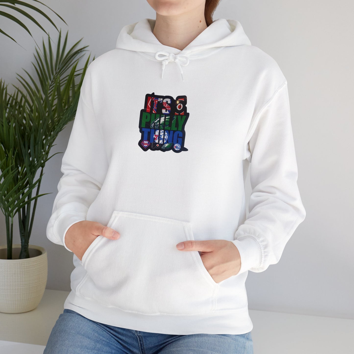 The Rep Yo City Collection (It's A Philly Thing) Unisex Heavy Blend™ Hooded Sweatshirt