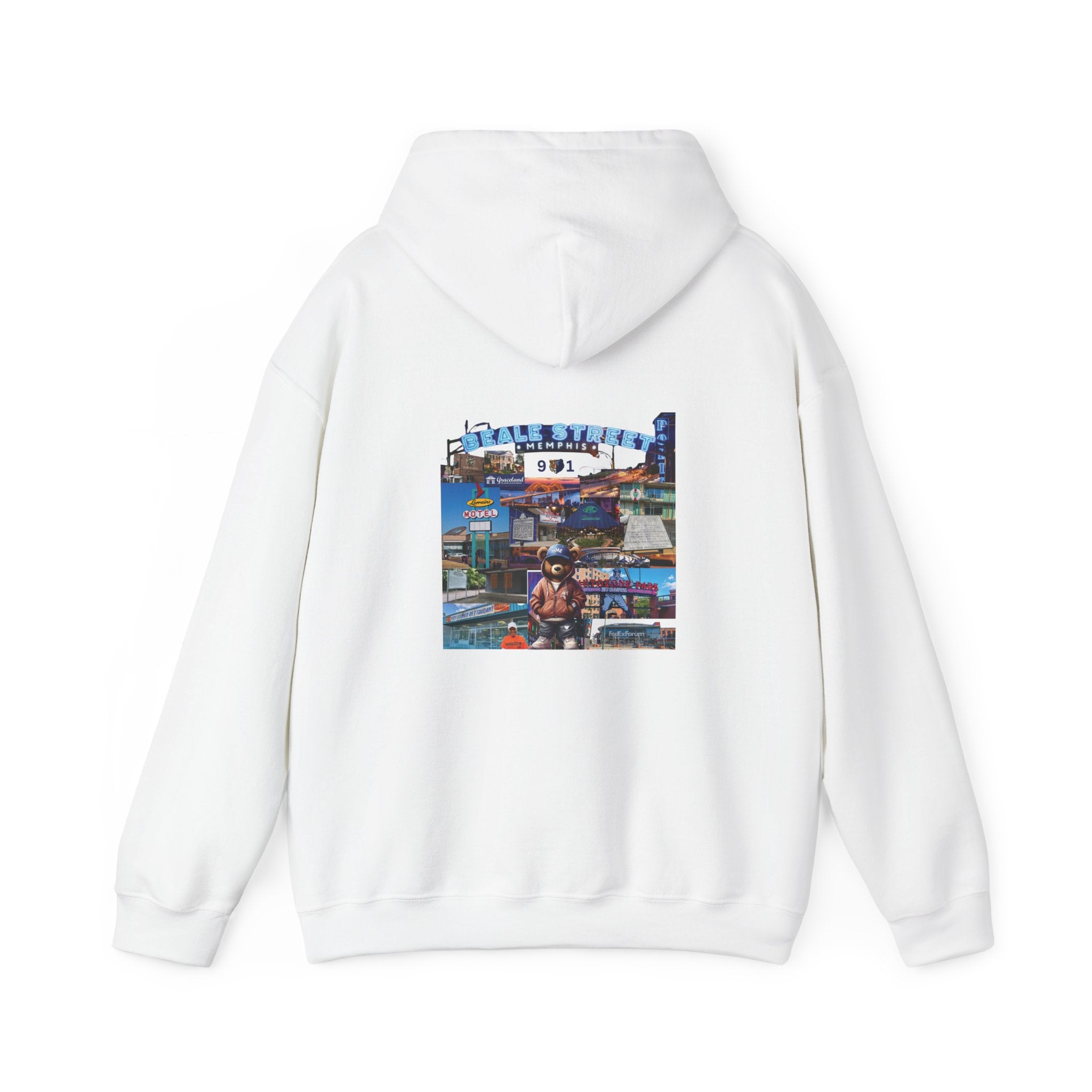 The Rep Yo City Collection Memphis (901) Unisex Heavy Blend™ Hooded Sweatshirt