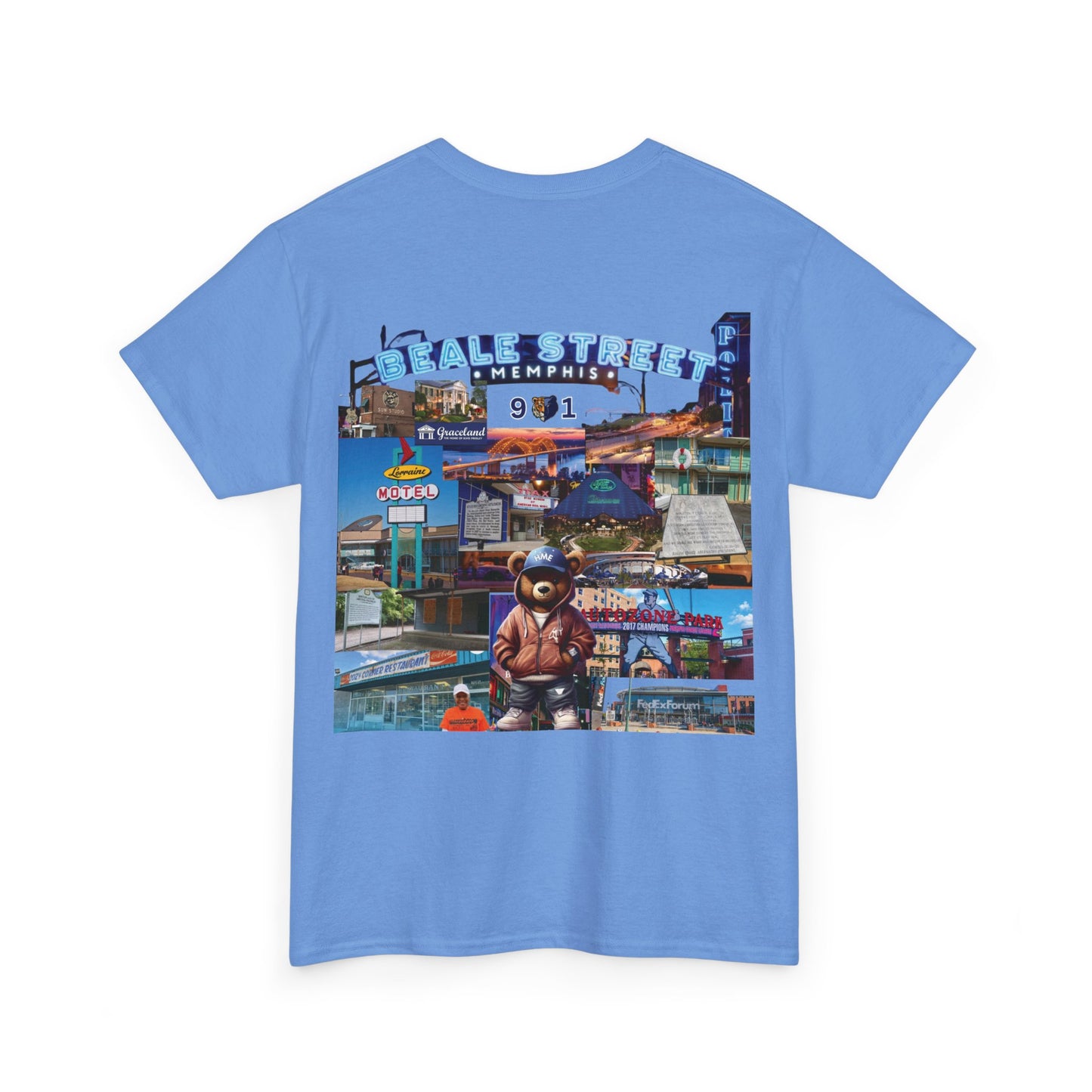 HME Rep Yo City (Memphis) 901 Collection Unisex Heavy Cotton Tee