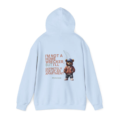HME Bear Logo Hoodie - I'm not a Home Wrecker Design