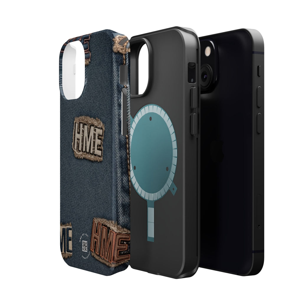 Denim HME Magnetic Impact-Resistant Case