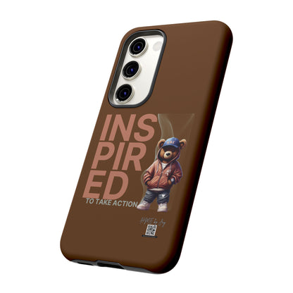 Phone Case - HME Bear Logo, Inspired to take action