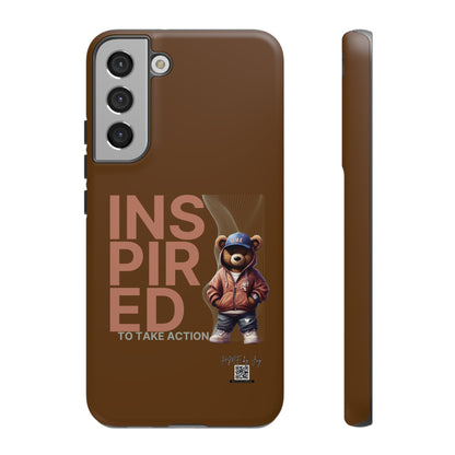 Phone Case - HME Bear Logo, Inspired to take action