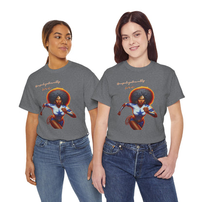 HME Dallas Wonder Woman Unapologetically Unisex Heavy Cotton Tee