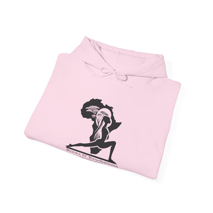 Yoga Health and Wellness Hoodie - Roots & Resolutions Brand Merch