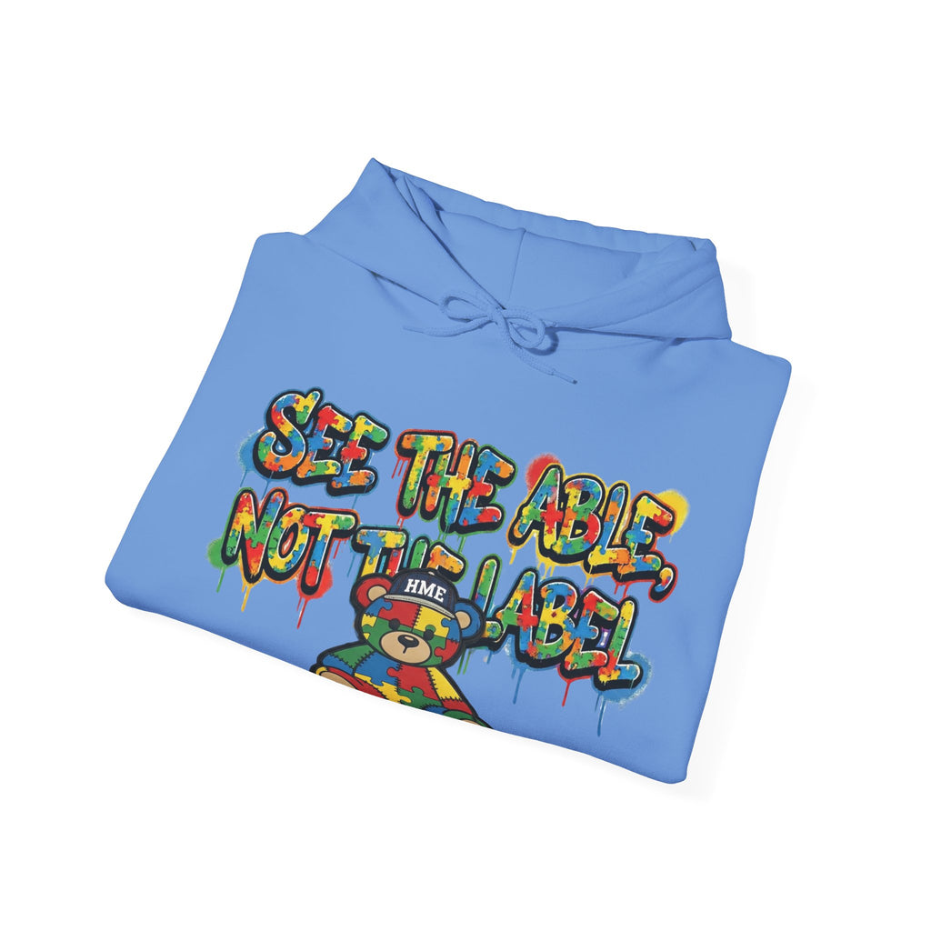 See the Able Not the Label – Autism Awareness Hoodie