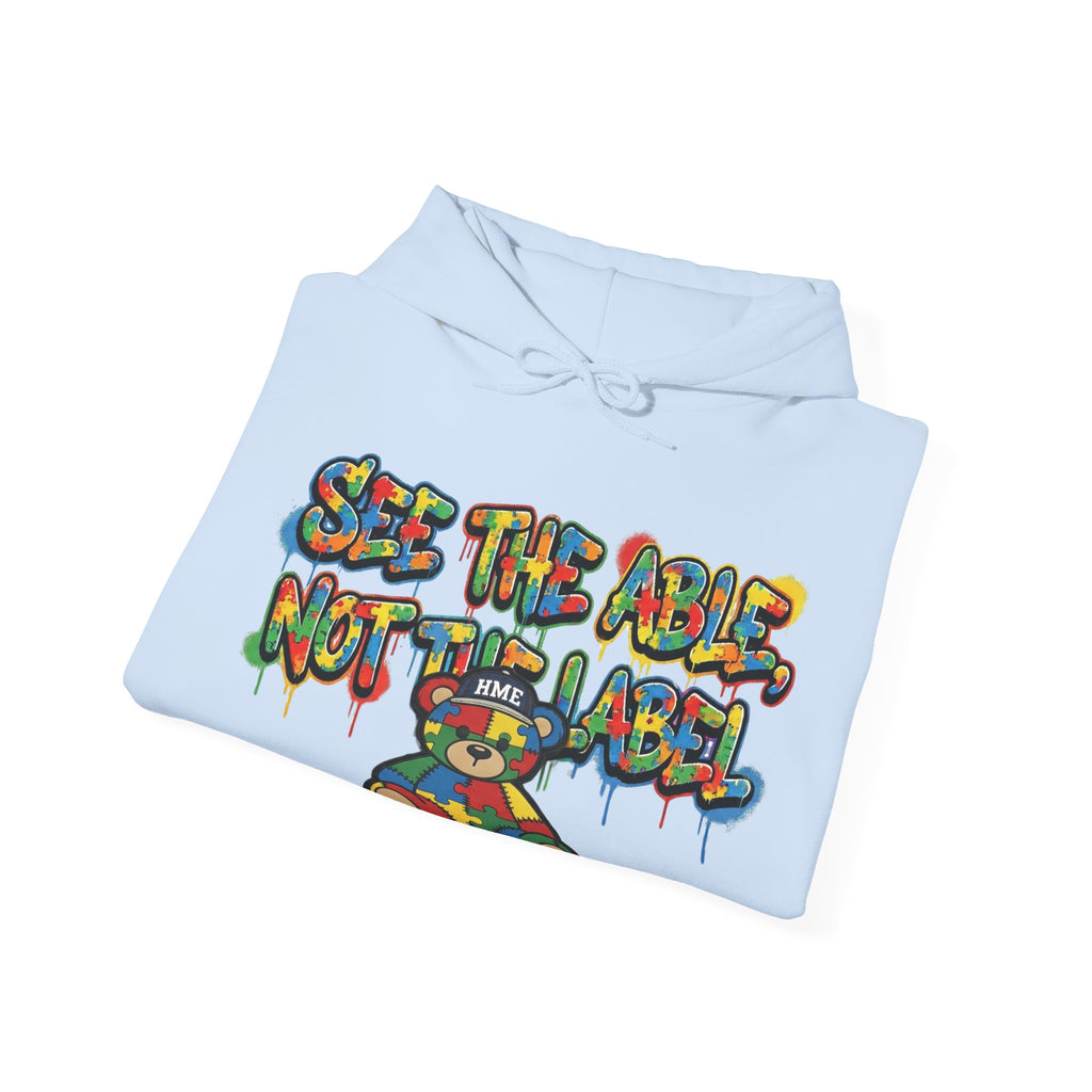 See the Able Not the Label – Autism Awareness Hoodie