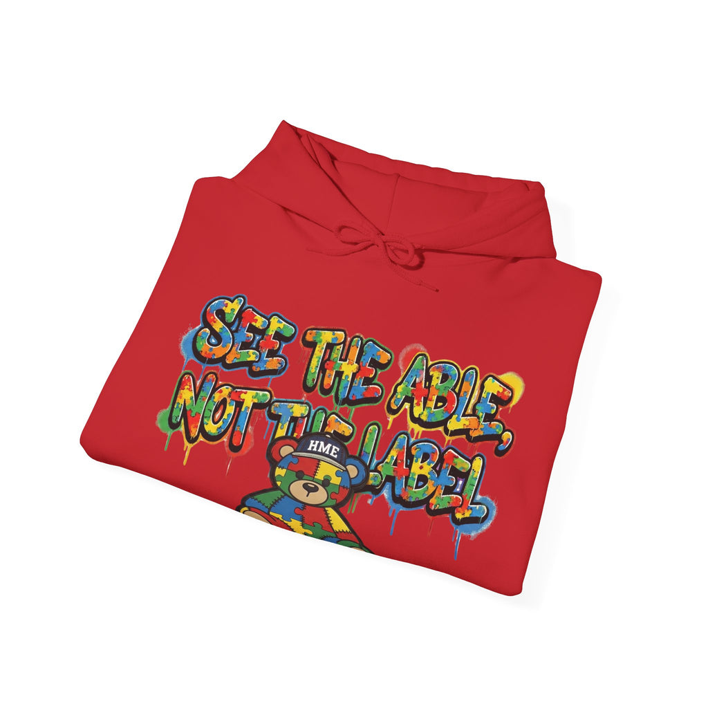 See the Able Not the Label – Autism Awareness Hoodie