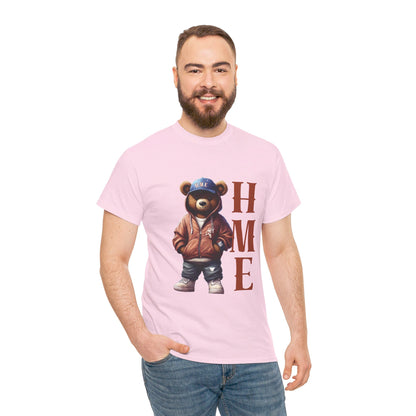 HME Bear Logo Collection Unisex Heavy Cotton Tee