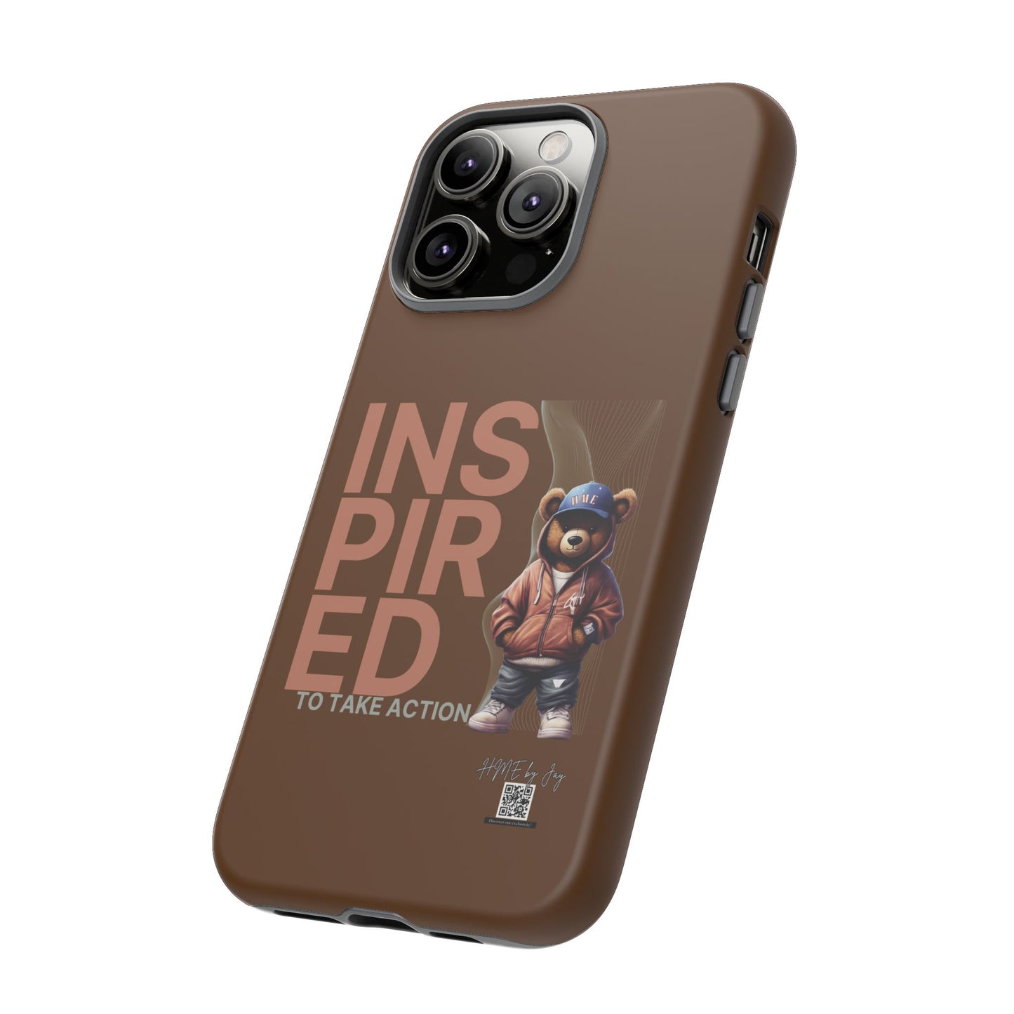 Phone Case - HME Bear Logo, Inspired to take action