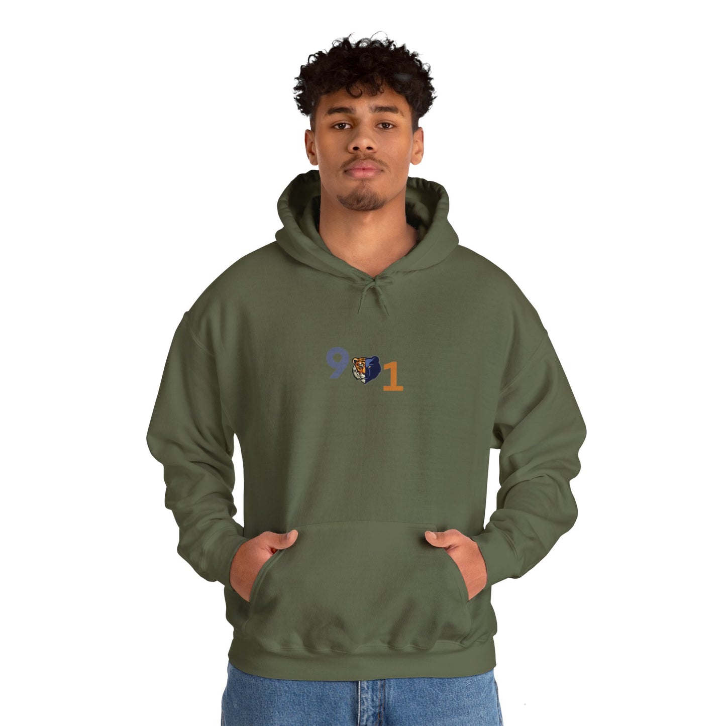 The Rep Yo City Collection Memphis (901) Unisex Heavy Blend™ Hooded Sweatshirt