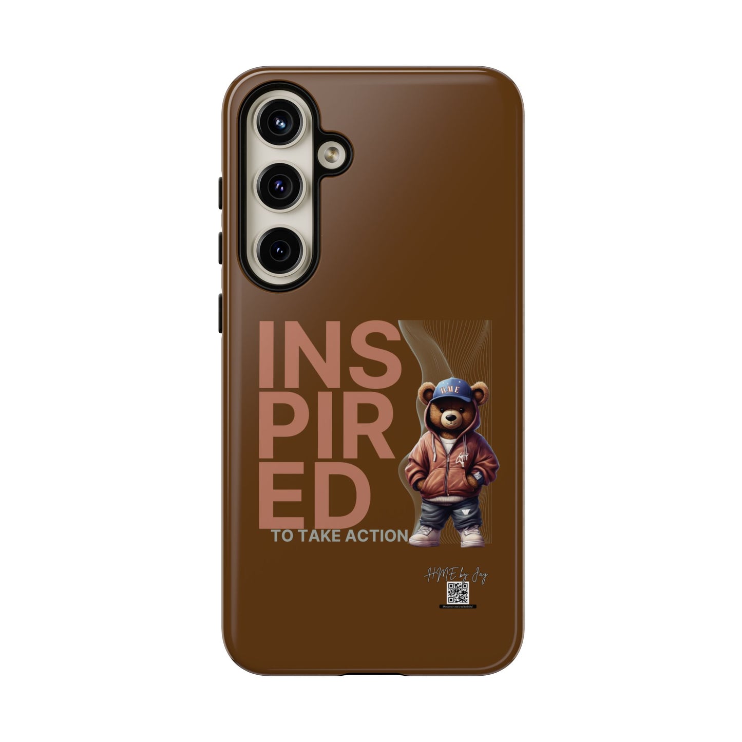 Phone Case - HME Bear Logo, Inspired to take action