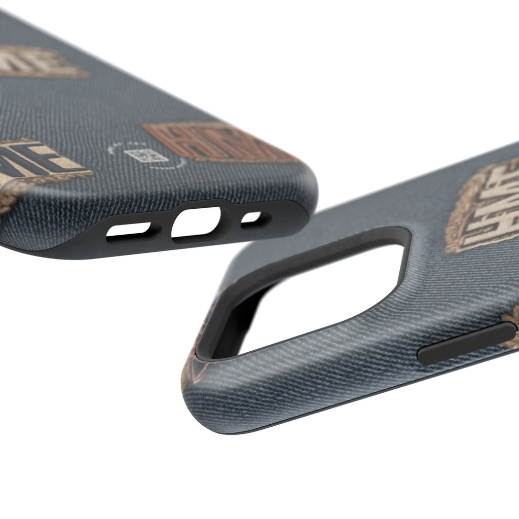 Denim HME Magnetic Impact-Resistant Case