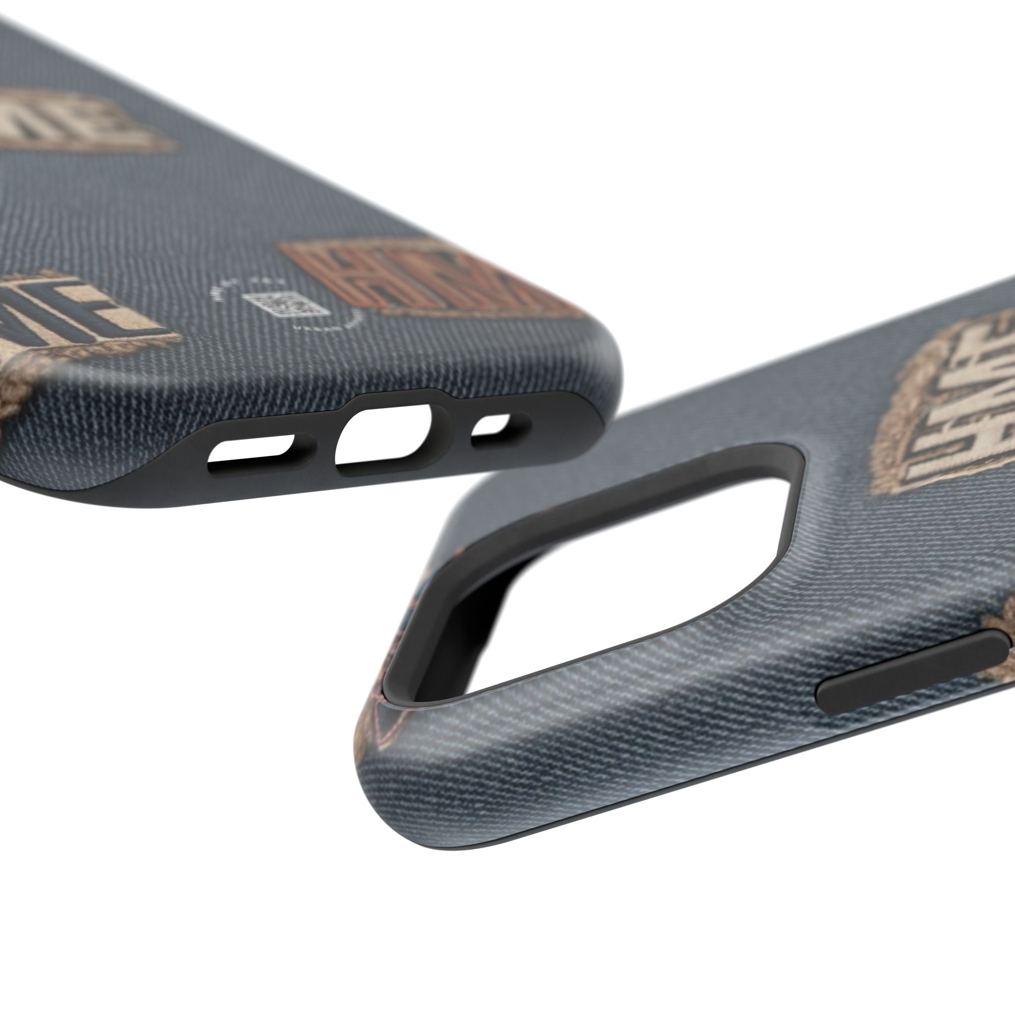 Denim HME Magnetic Impact-Resistant Case