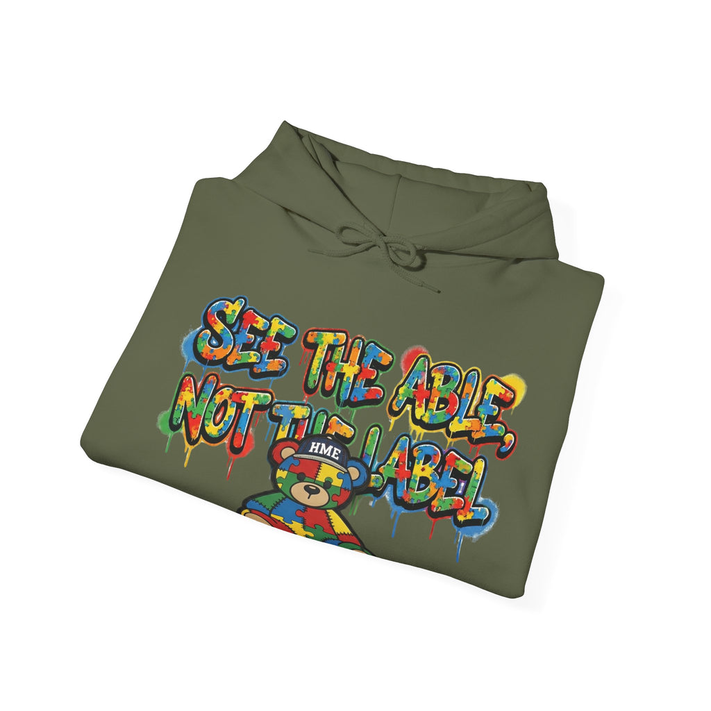 See the Able Not the Label – Autism Awareness Hoodie