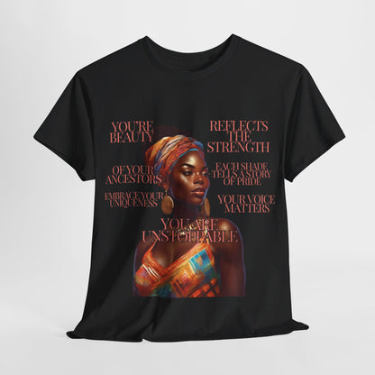 Ahnye’s Melanin Collection Graphic Tee - You are unstoppable