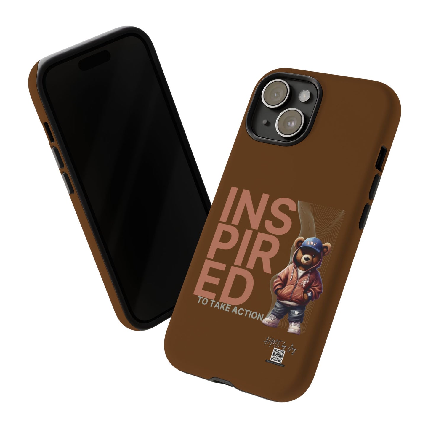 Phone Case - HME Bear Logo, Inspired to take action