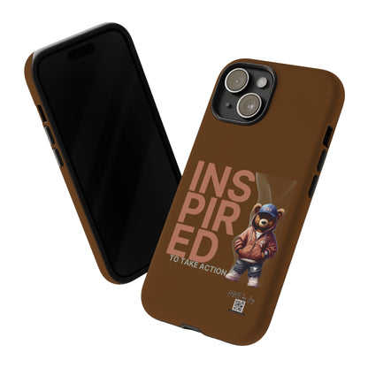 Phone Case - HME Bear Logo, Inspired to take action