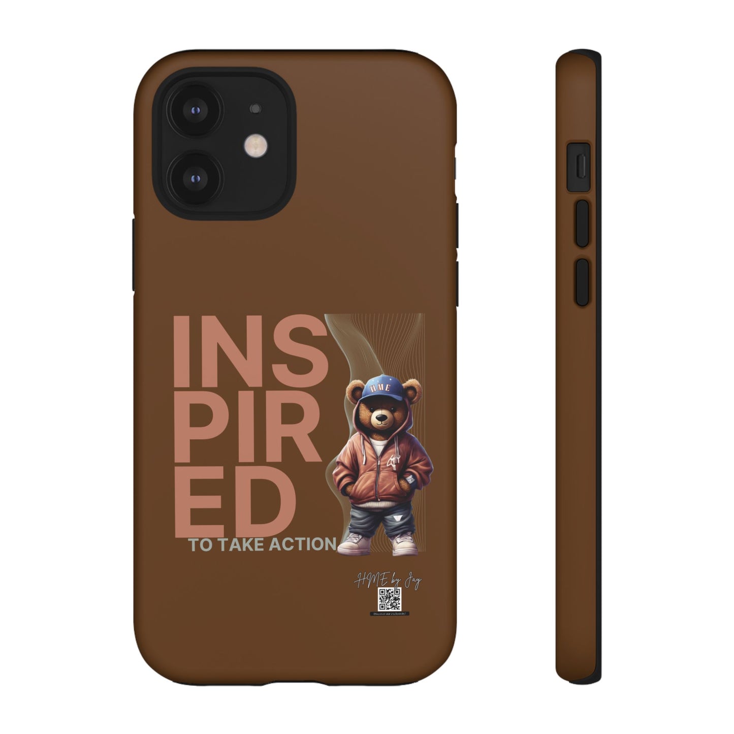 Phone Case - HME Bear Logo, Inspired to take action