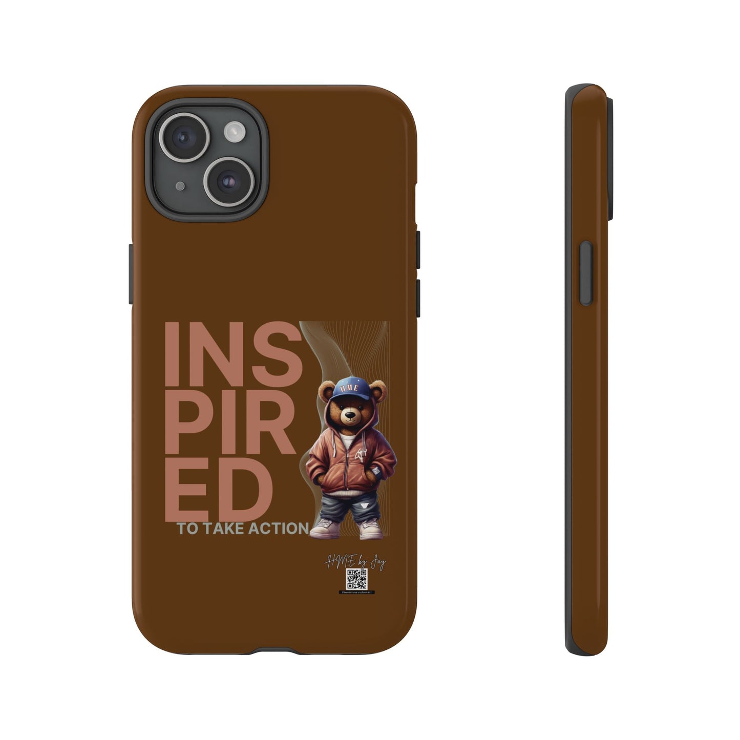 Phone Case - HME Bear Logo, Inspired to take action