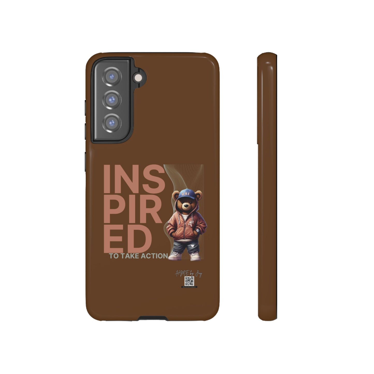 Phone Case - HME Bear Logo, Inspired to take action