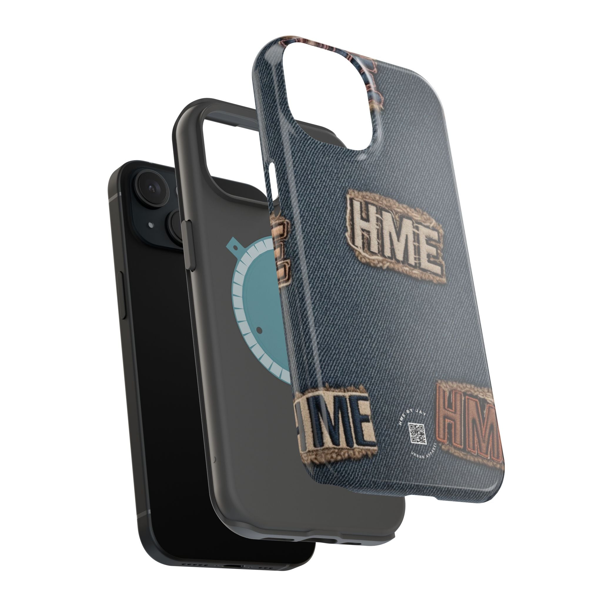 Denim HME Magnetic Impact-Resistant Case