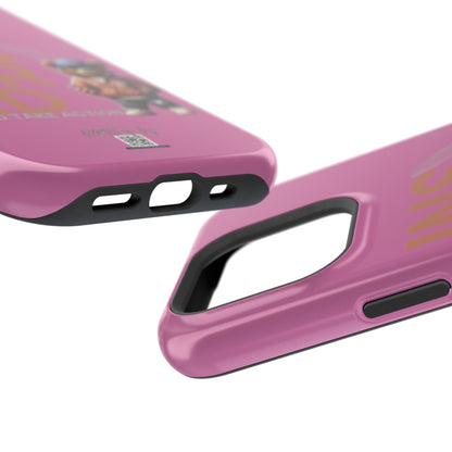 Phone Cases - HME Logo Bear, Inspired to take action light pink