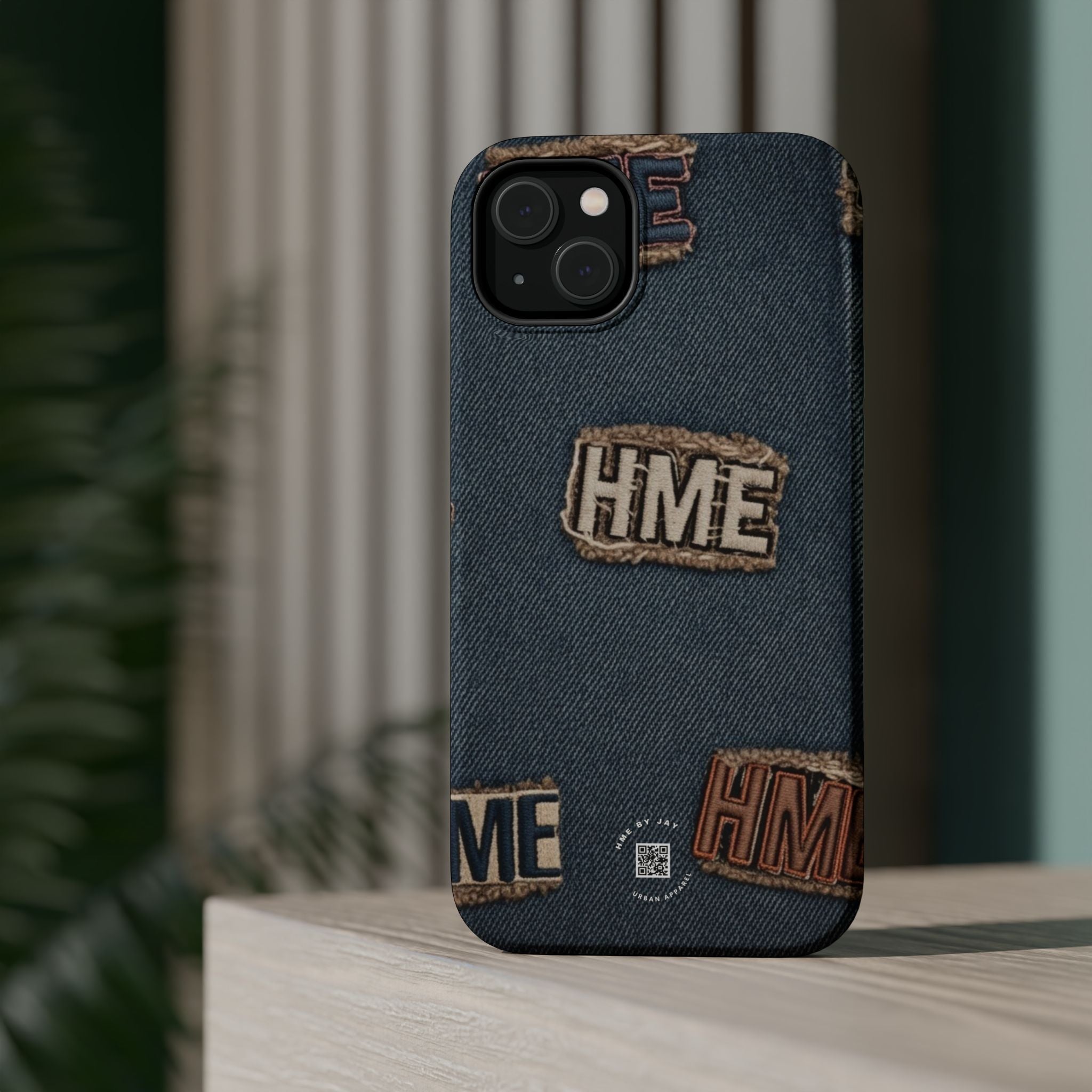 Denim HME Magnetic Impact-Resistant Case
