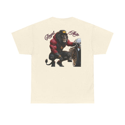 T-Shirt Royal Auto King of the Auto Body Shops Unisex Heavy Cotton Tee