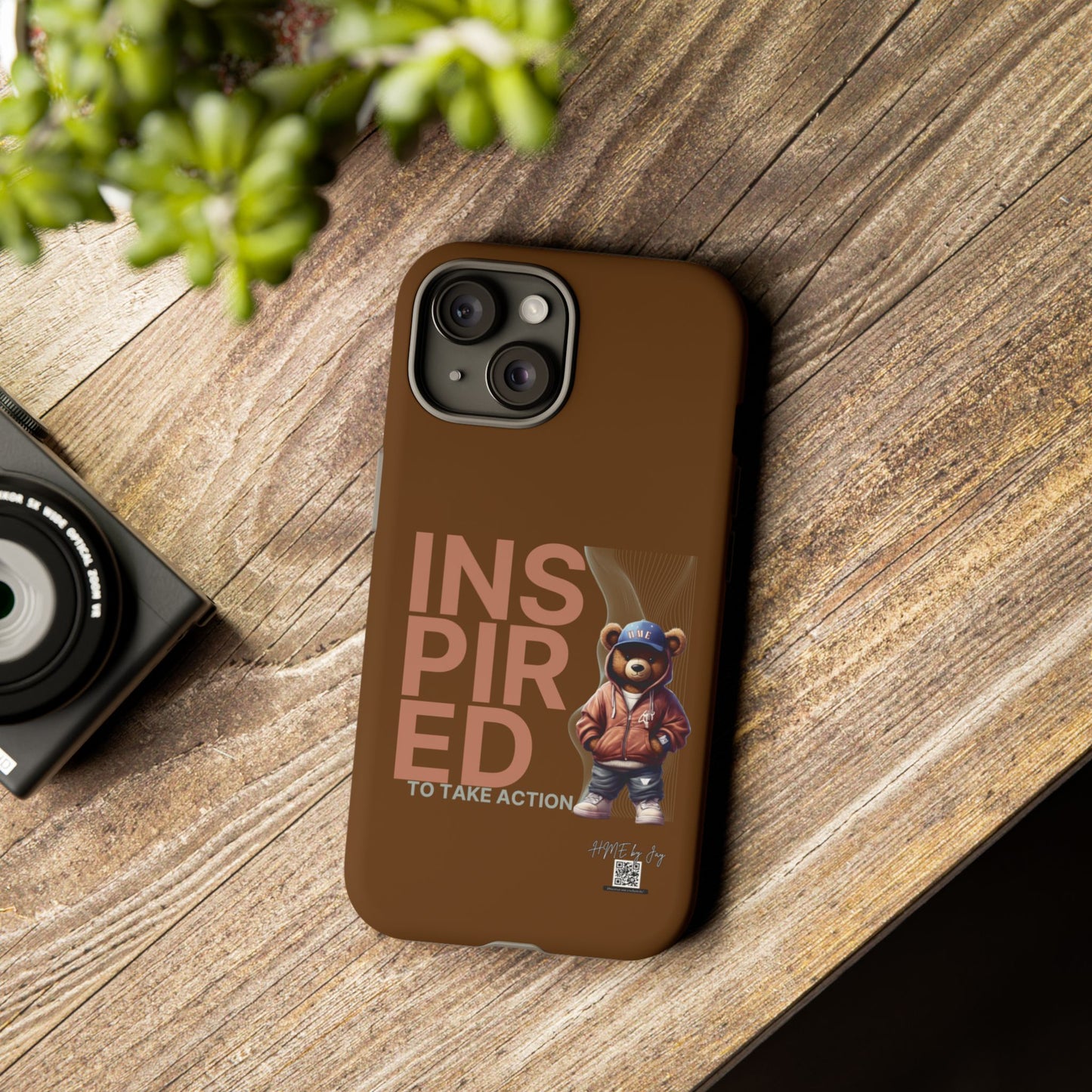 Phone Case - HME Bear Logo, Inspired to take action