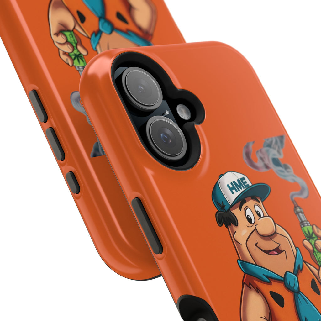 Phone Case - 420 Fred Flintstone with his THC Vape Pen Design
