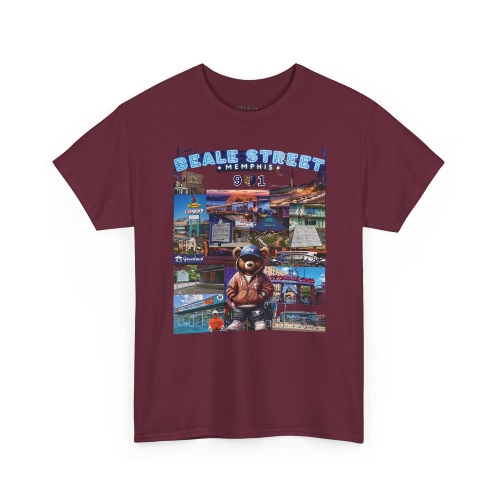 HME Rep Yo City (Memphis) Collection Unisex Heavy Cotton Tee
