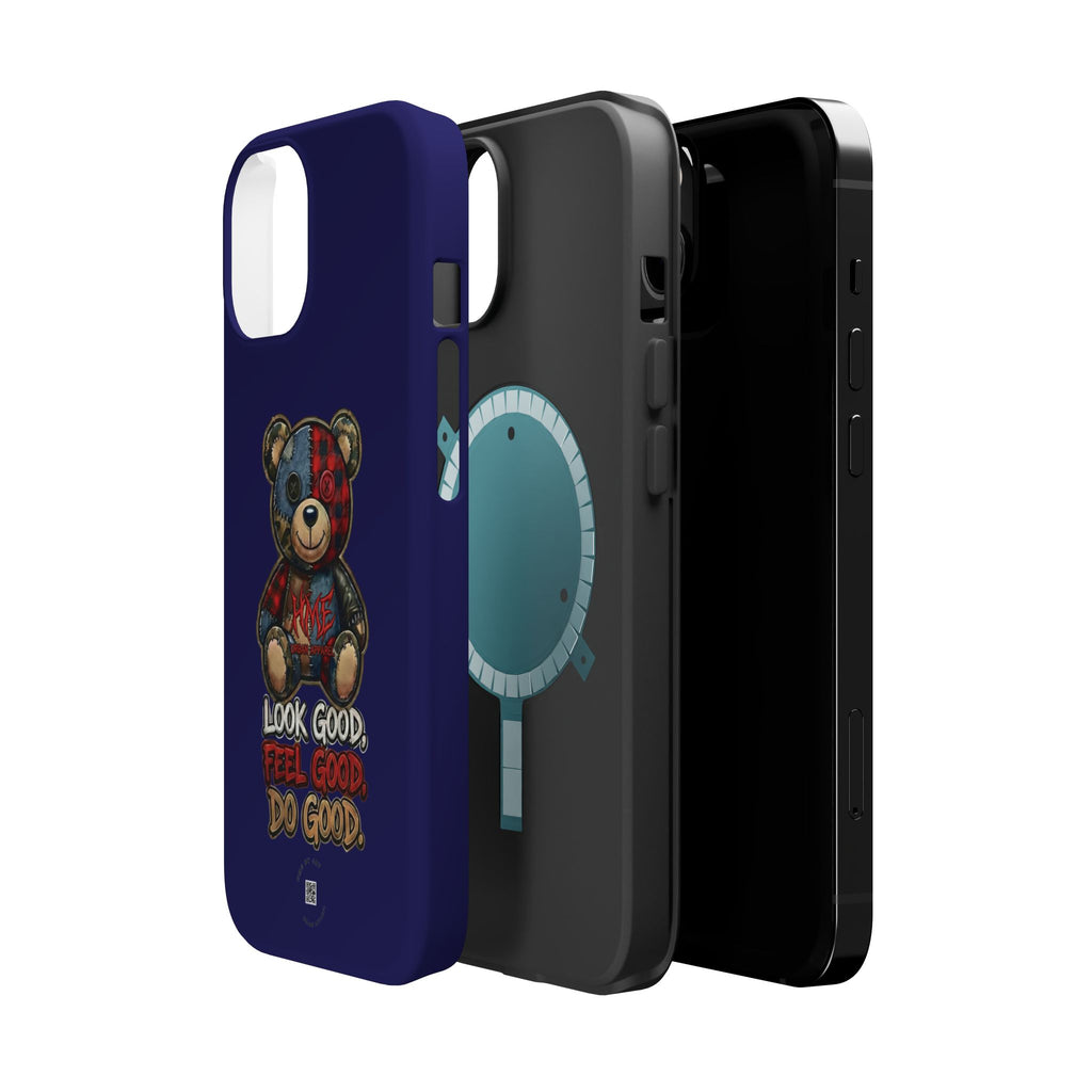Phone Case — "Look Good, Feel Good, Do Good" Teddy Magnetic Impact-Resistant Case