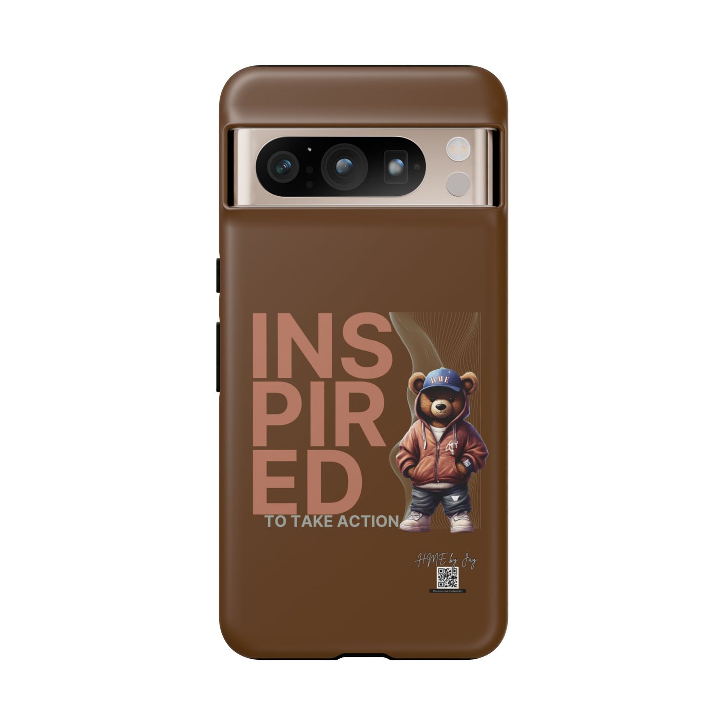 Phone Case - HME Bear Logo, Inspired to take action