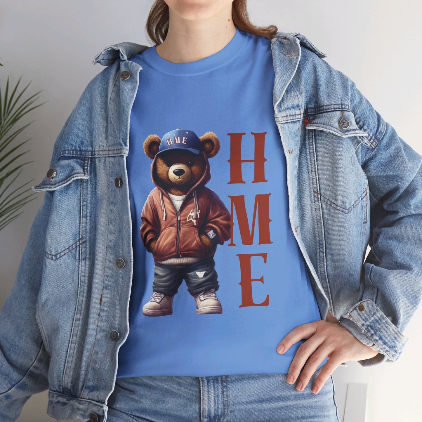 HME Bear Logo Collection Unisex Heavy Cotton Tee