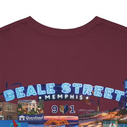 HME Rep Yo City (Memphis) 901 Collection Unisex Heavy Cotton Tee