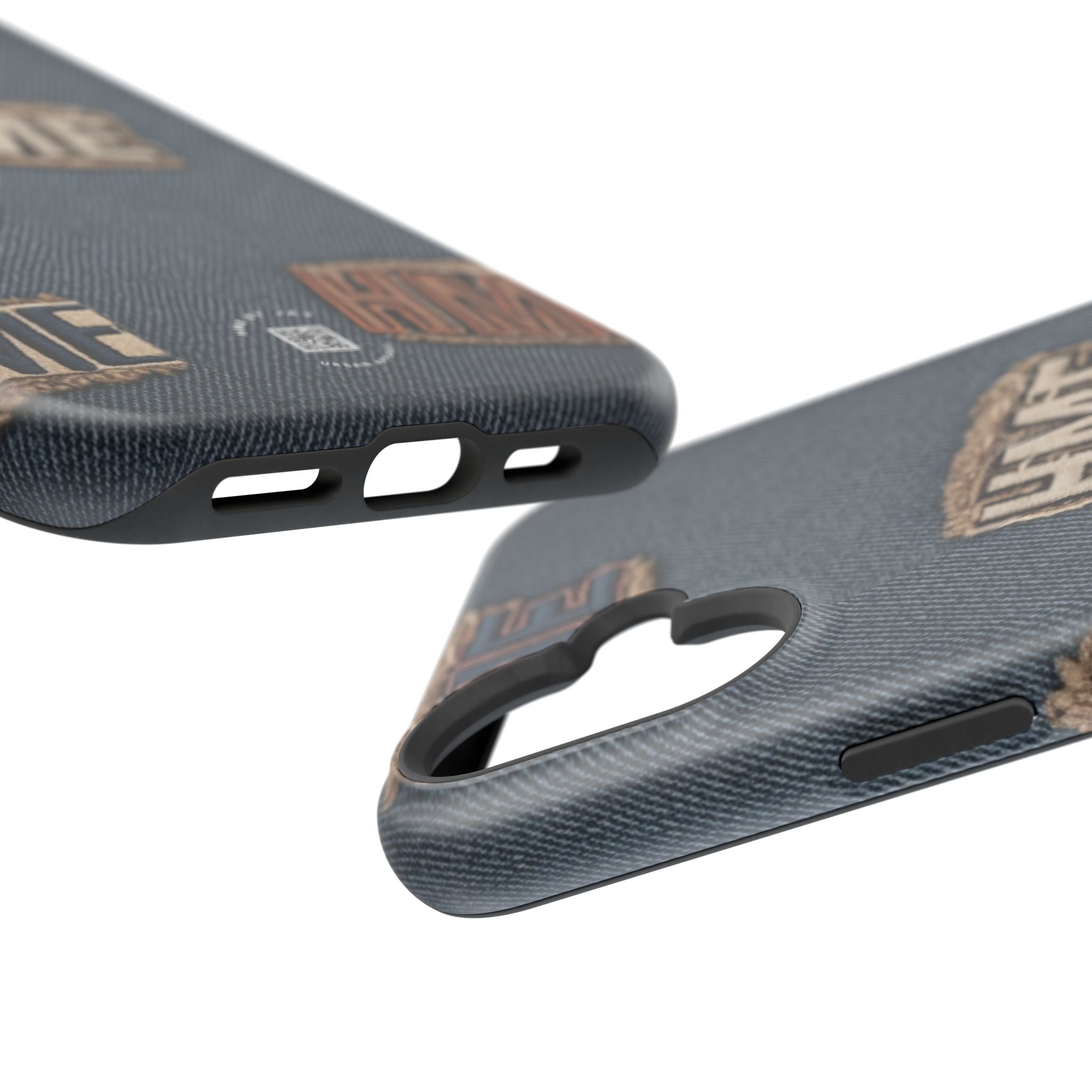 Denim HME Magnetic Impact-Resistant Case