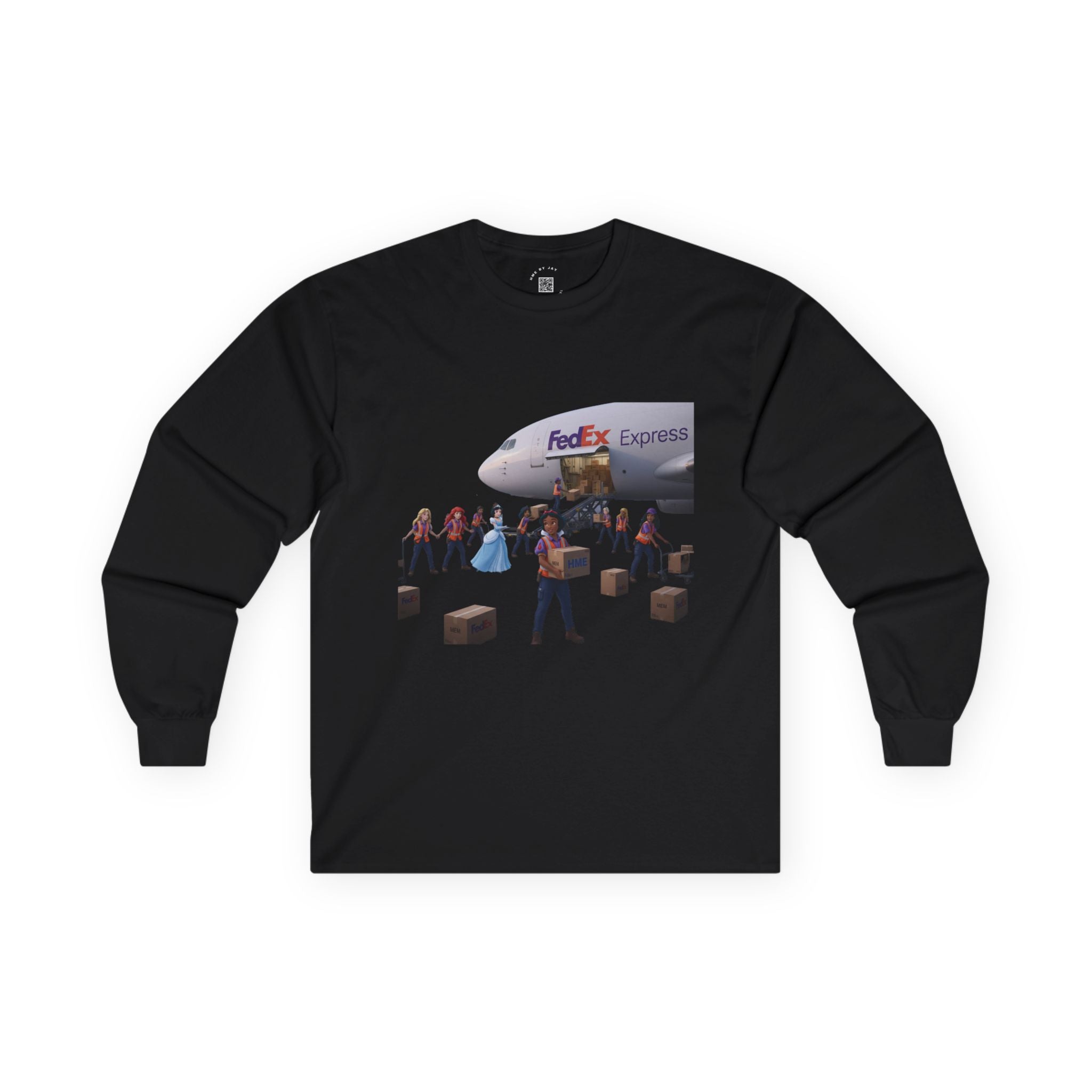 FedEx Express Crew Graphic Long Sleeve Tee