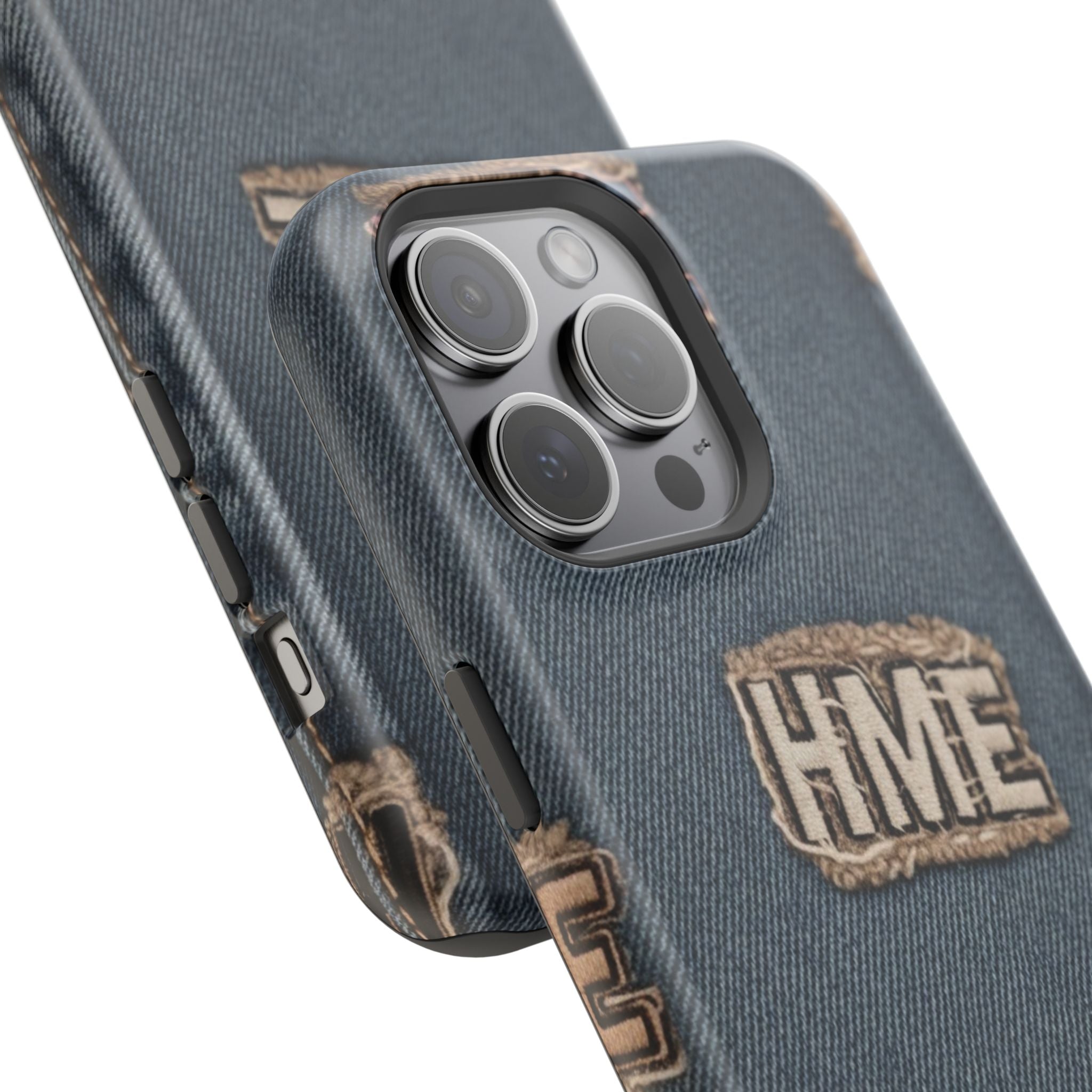Denim HME Magnetic Impact-Resistant Case