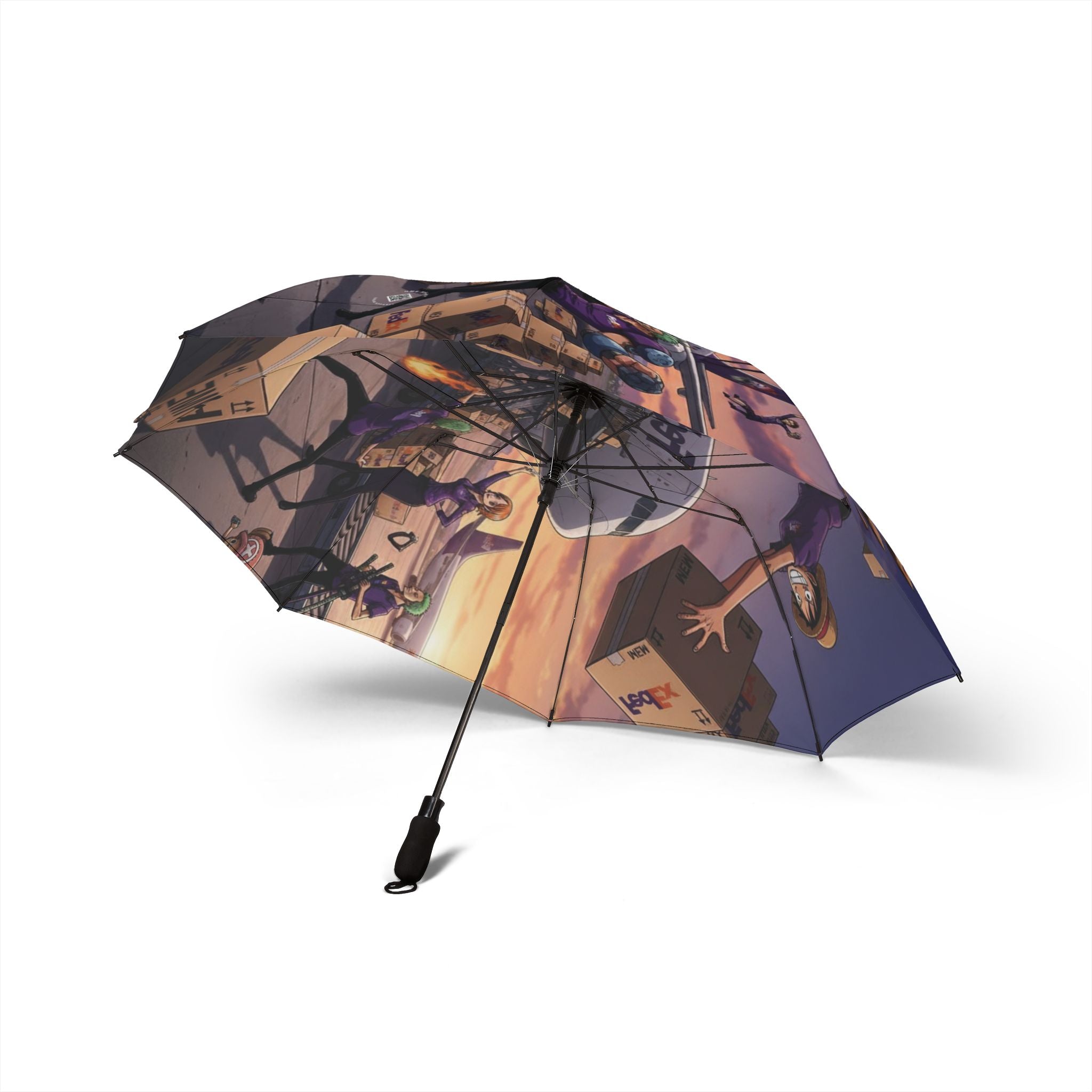 Umbrella - One Piece Anime FedEx Crossover Design