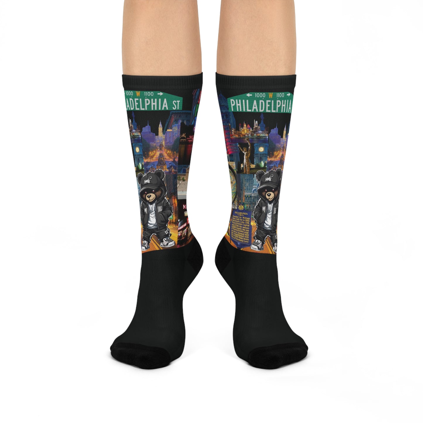 The Rep Yo City Collection (It's A Philly Thing) Cushioned Crew Socks