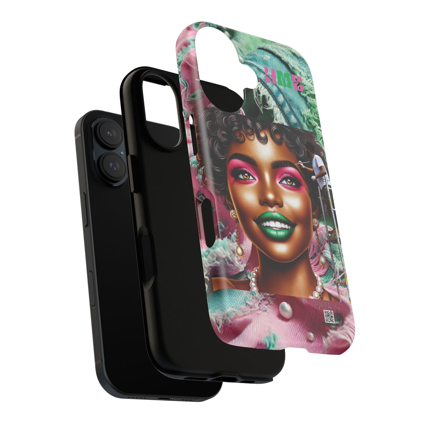 Phone Case - Ahnye's Melanin Collection Devine 9, AKA creation of beauty